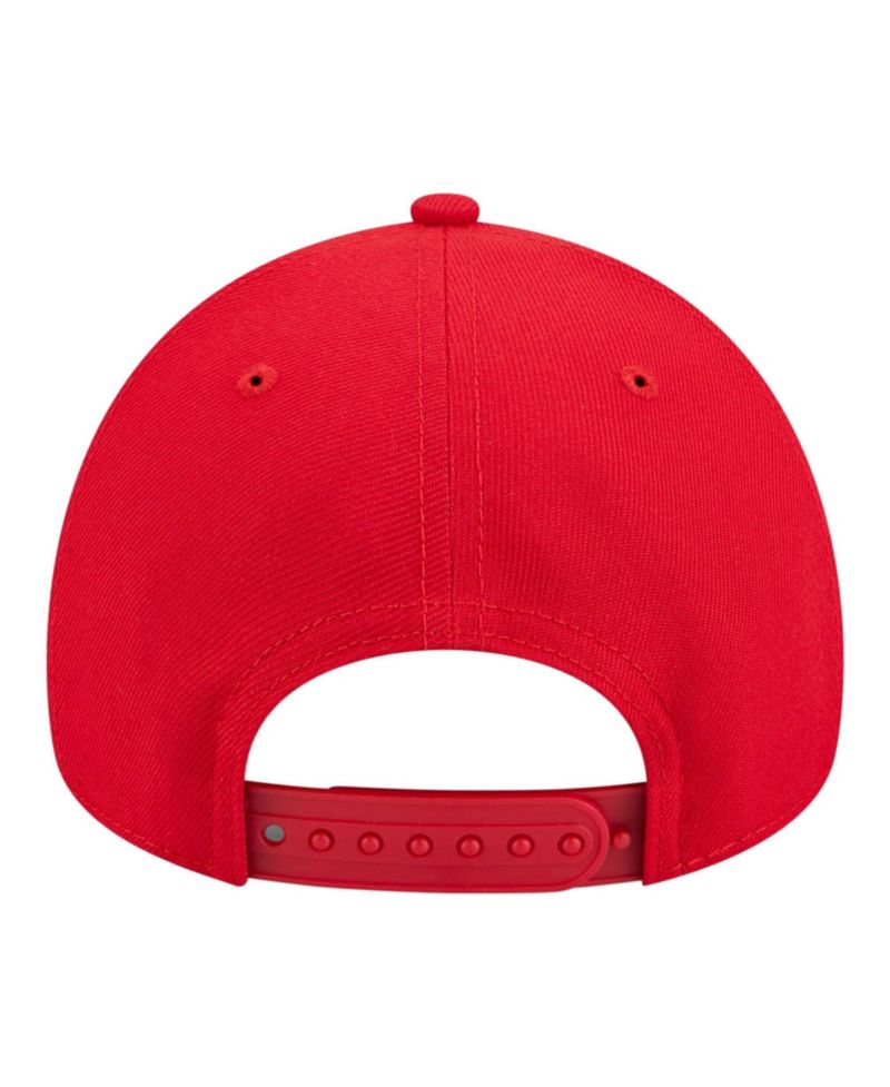 Big Boys and Girls Red Tampa Bay Buccaneers 9FORTY A-Frame Adjustable Hat