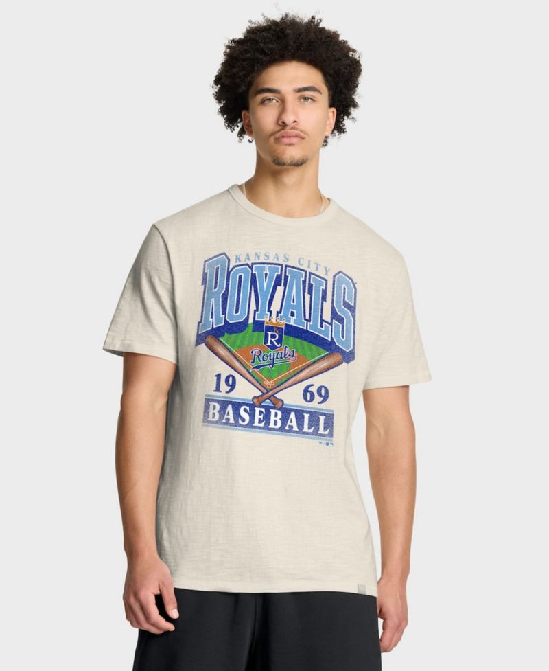 Men's Tan Kansas City Royals Stadium Slub T-Shirt
