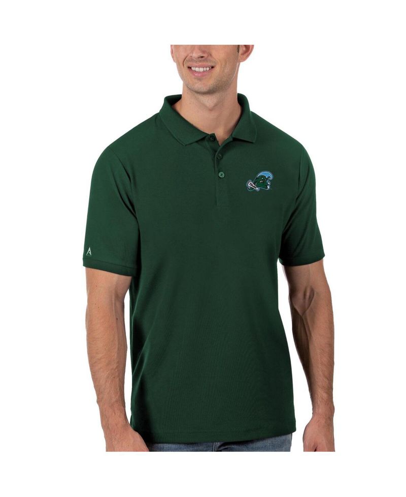 Men's Green Tulane Green Wave Legacy Pique Polo Shirt