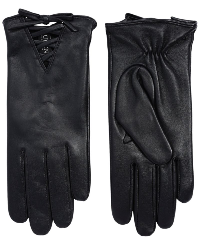 Lace-Up Bow Gloves