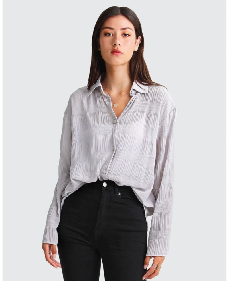 Women's Yoko Shirred Chiffon Blouse