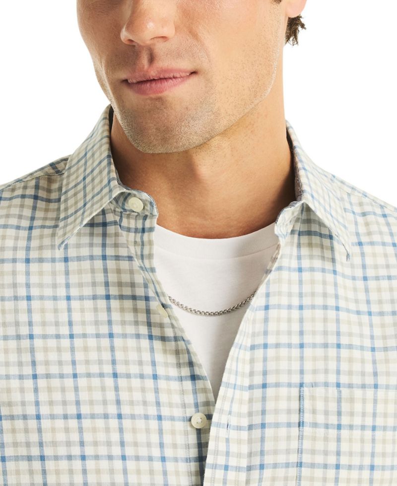 Men's Slub Long-Sleeve Shirt