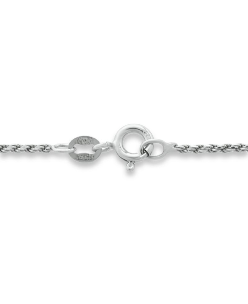Twist Rope Ankle Bracelet in 18k Gold-Plated Sterling Silver, also available in Sterling Silver