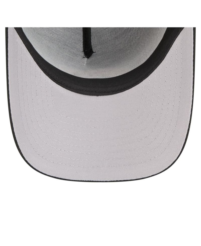 Big Boys and Girls Black Iowa Hawkeyes 9FORTY A-Frame Adjustable Hat