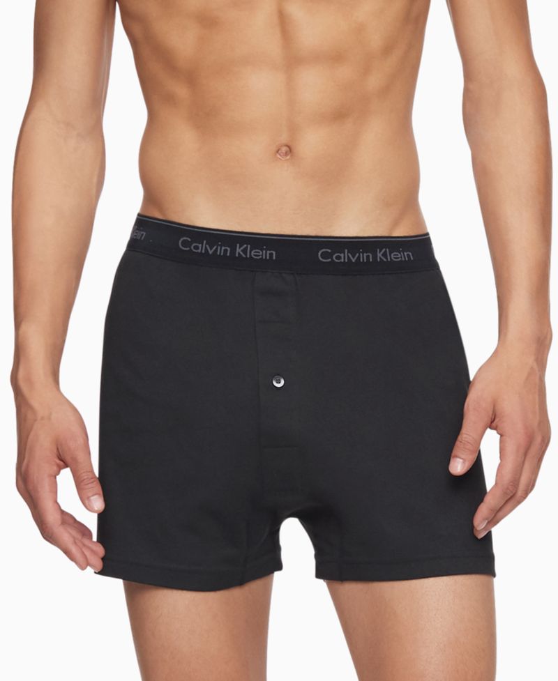 Men's 3-Pack Cotton Classics Knit Boxers Underwear