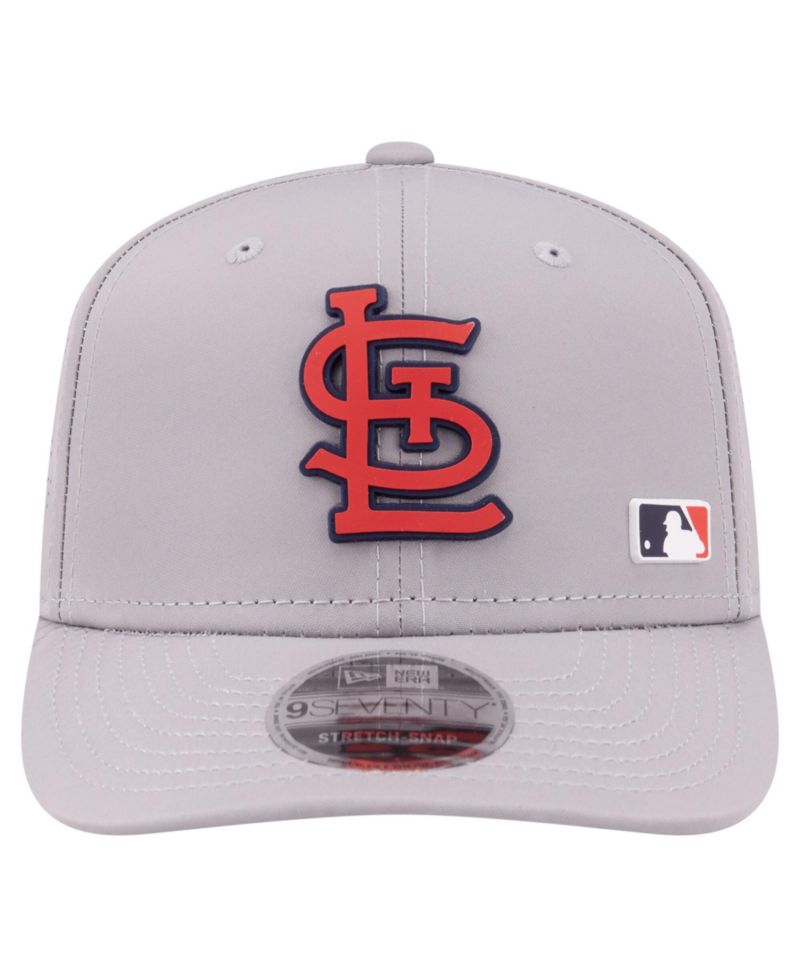Men's Gray St. Louis Cardinals Laser Perforated 9SEVENTY Adjustable Hat