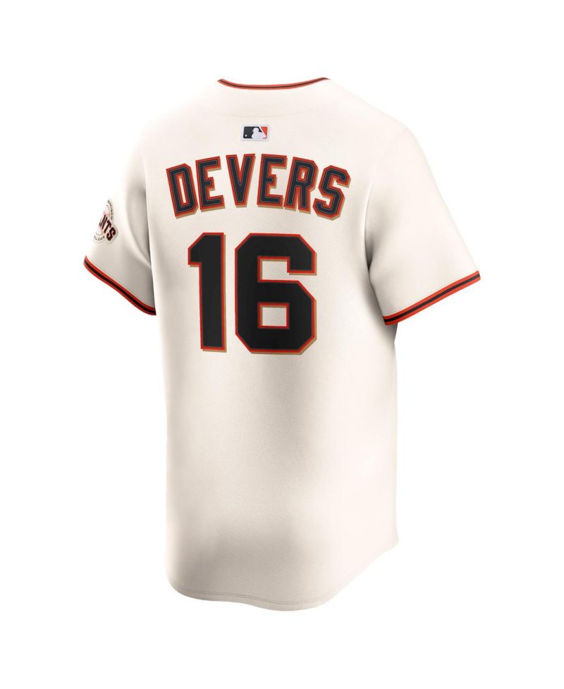 Men's Rafael Devers Cream San Francisco Giants Home Limited Player Jersey