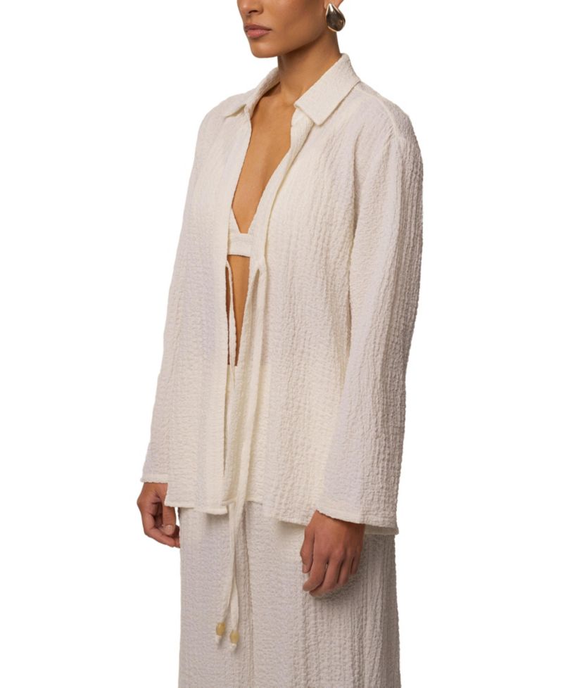Women's Unwind Tie-Front Blouse
