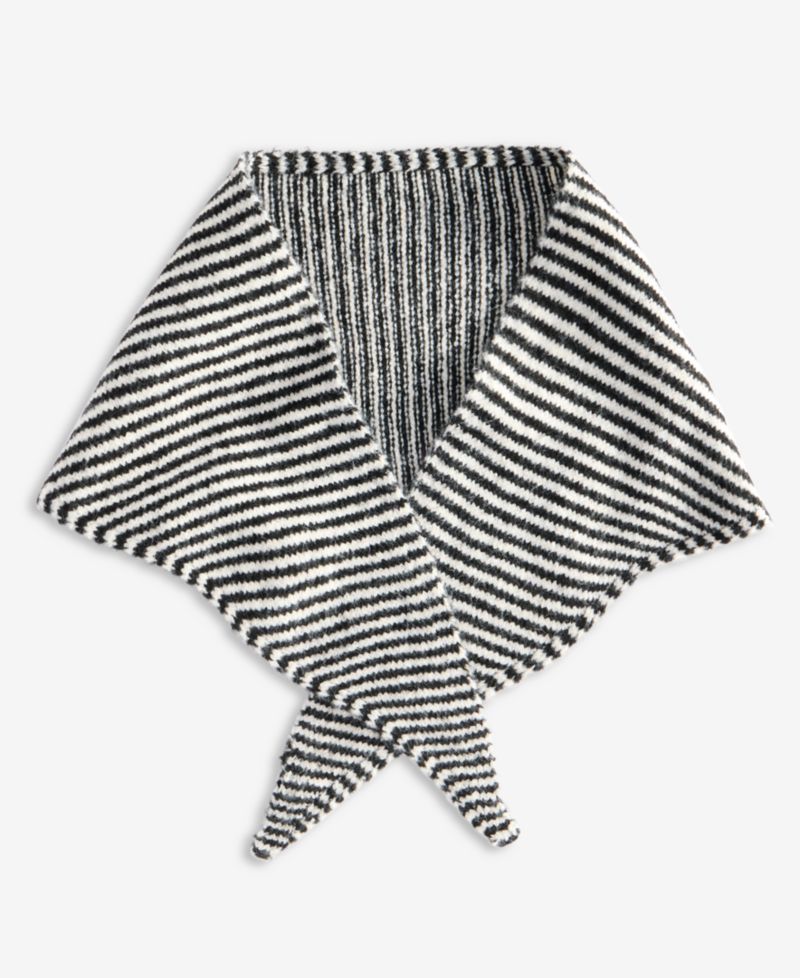 Women's Striped Triangle Scarf