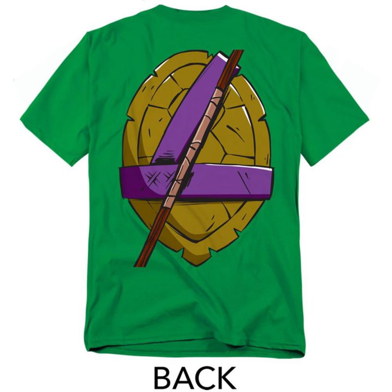 Men's 2012 Donatello Shell Front Back T-Shirt