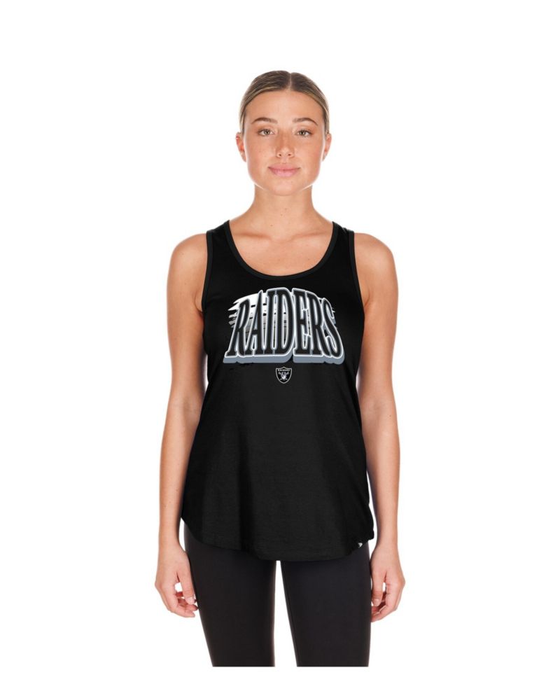 Women's Las Vegas Raiders Sleeveless Scoop Neck Tank Top