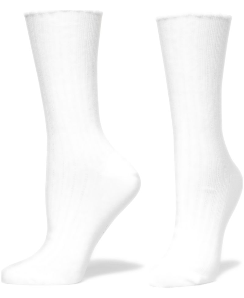 Women's 3-Pk. Scalloped Pointelle Crew Socks