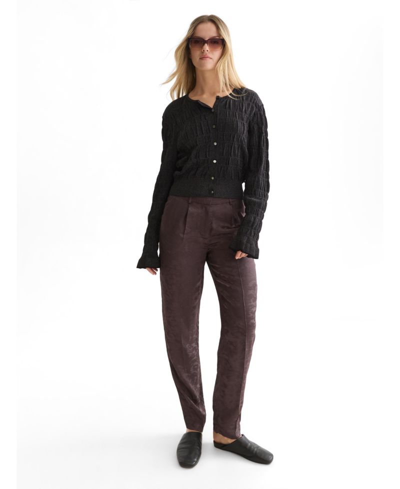 Women's Smock Stitch Lightweight Cardigan