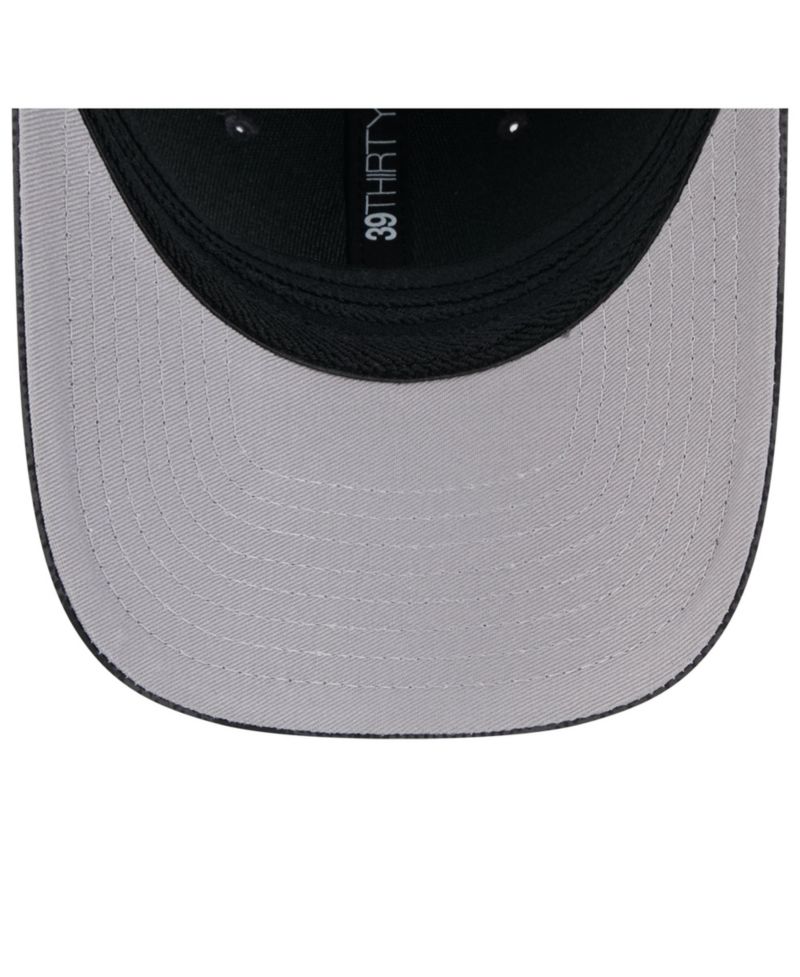 Men's Gray Boston Red Sox Halftone 39THIRTY Flex Hat