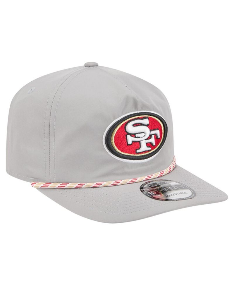 Men's Gray San Francisco 49ers Rope 19TWENTY Hat