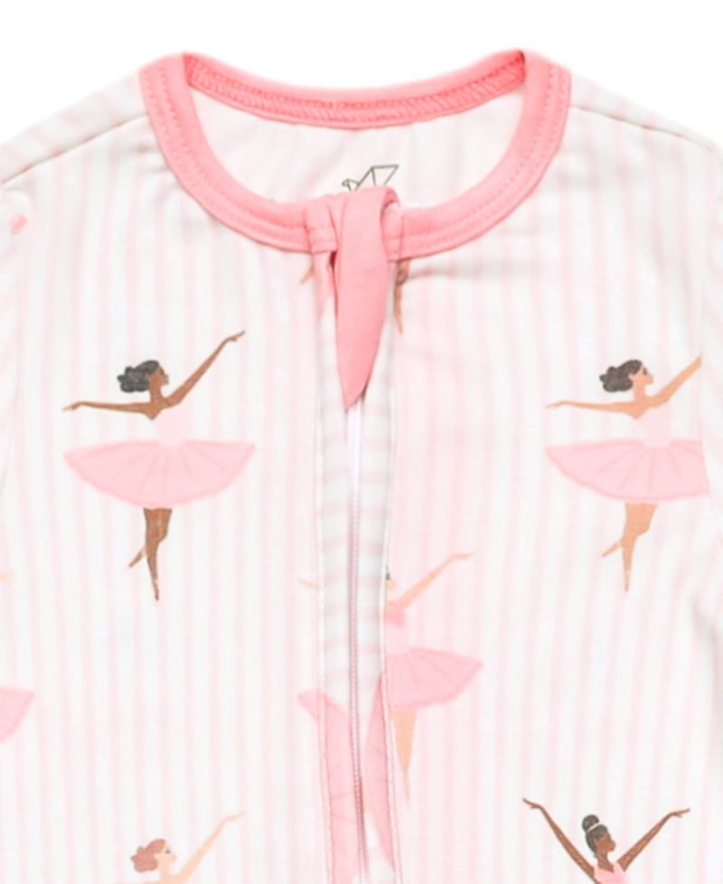 Baby Girls' Katerina Zip-Up Footie