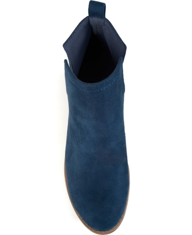 Women's Rimi Notched Ankle Stacked Heel Booties