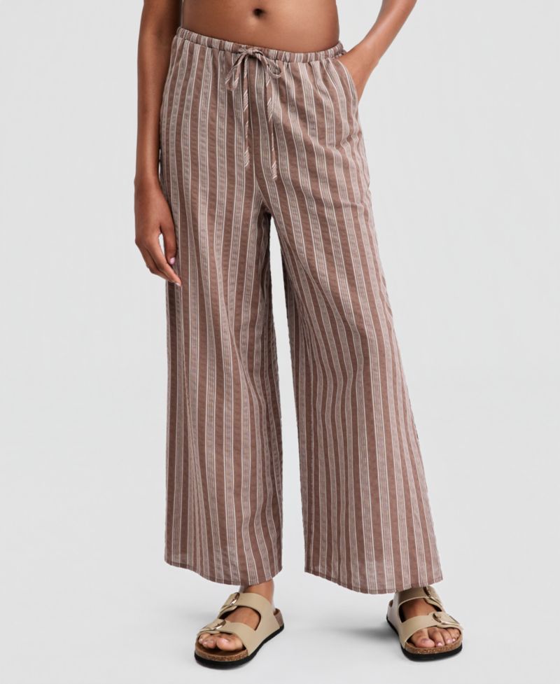 Petite Wide-Leg Pants