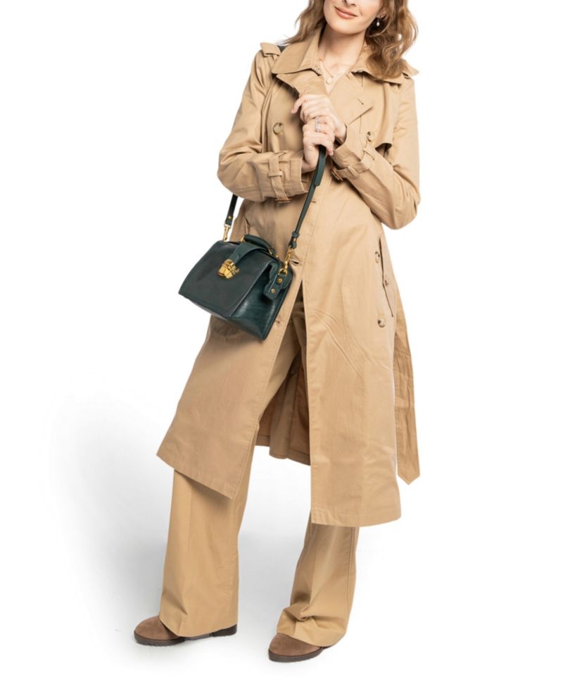 Women's Genuine Leather Doctor Transport Satchel Bag
