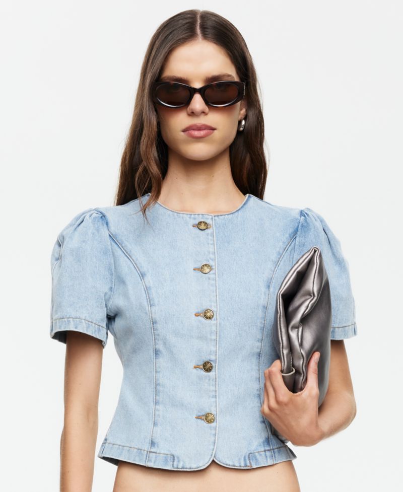 Women's Femme Crewneck Blouse