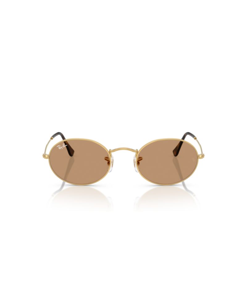 Unisex Oval Metal Sunglasses, RB3547