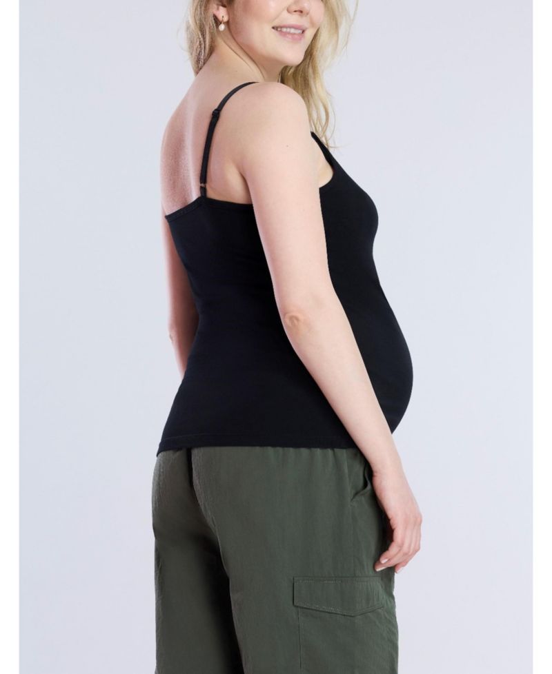 Plus Size Clip Down Nursing Tank Top - Motherhood