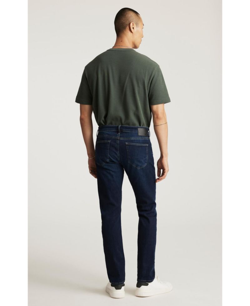 Men's Jake Slim Leg In Midnight Brushed Feather Denim