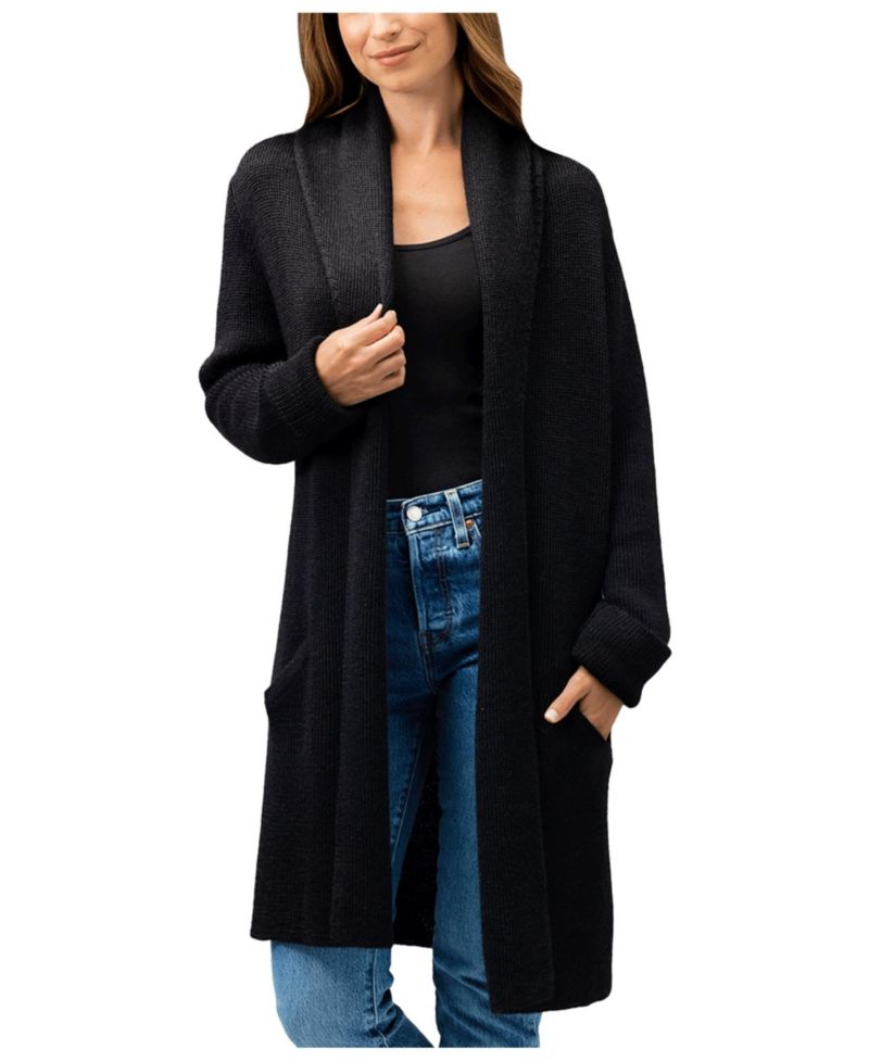 Jena Alpaca Long Cardigan