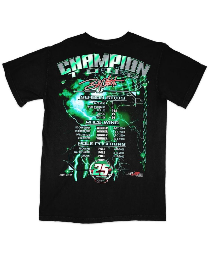 Men's Black Bobby Labonte Interstate Batteries Legends T-Shirt