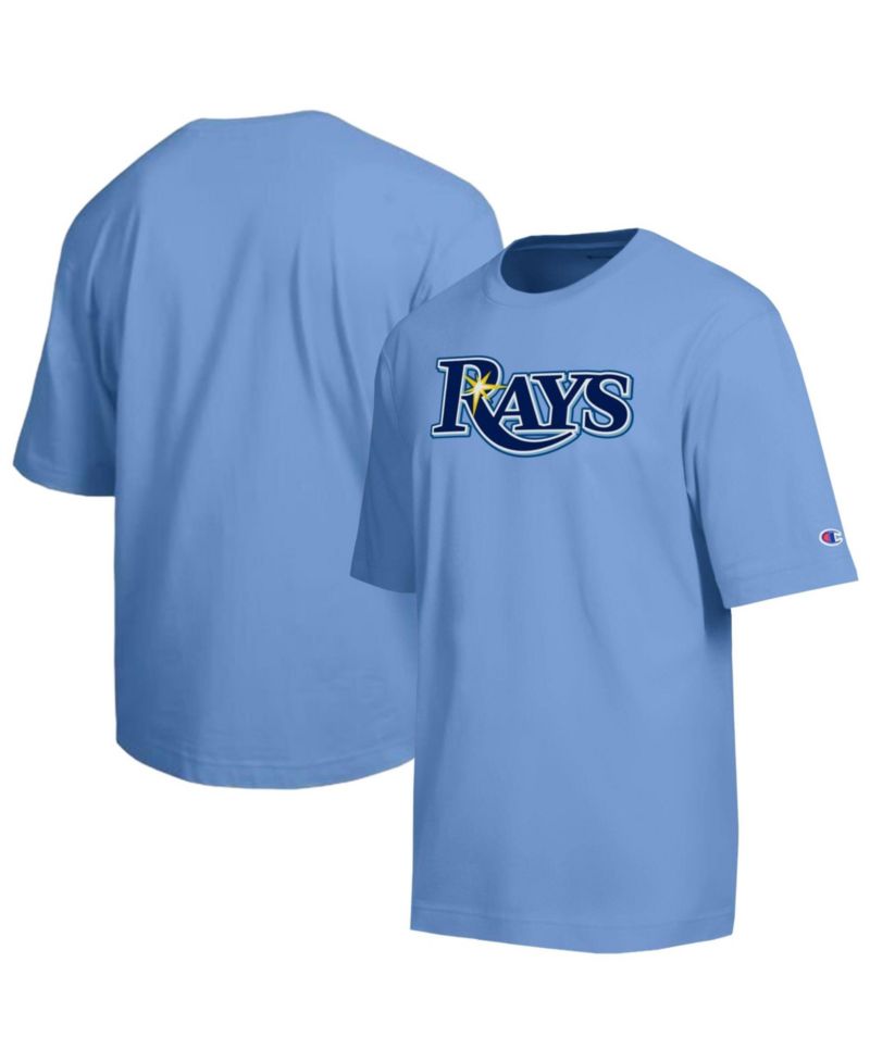 Men's Tampa Bay Rays All Star Chenille Applique Dropped Shoulder T-Shirt