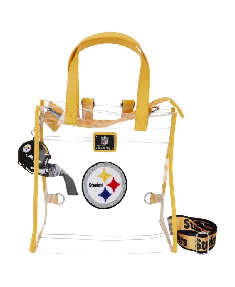 Pittsburgh Steelers Clear Convertible Backpack Tote Bag