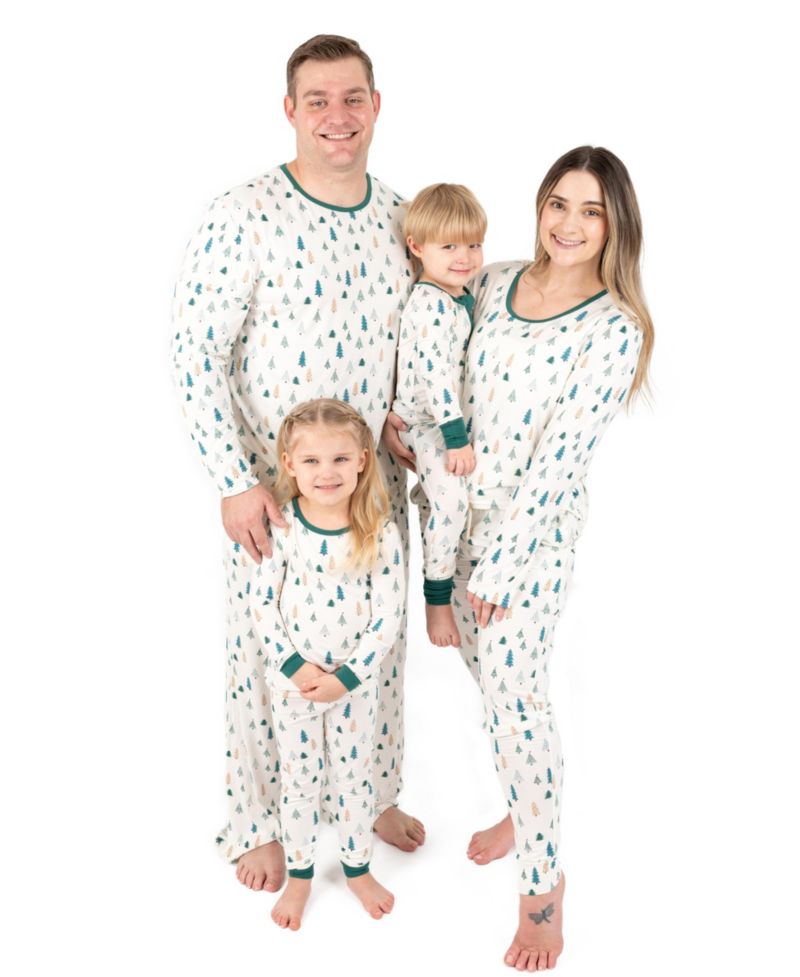 Kids Two Piece Viscose from Bamboo Holiday Pajamas