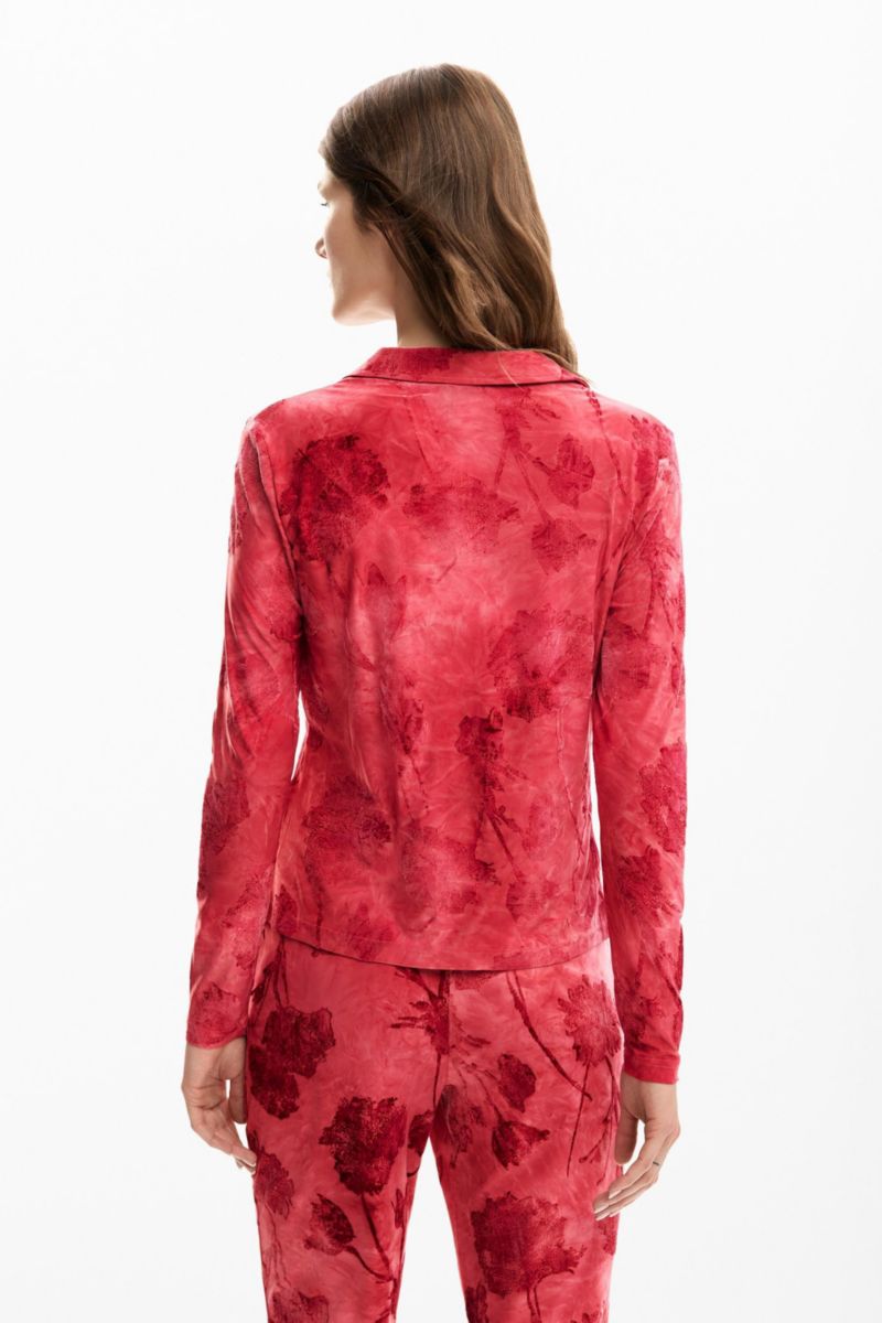 Women's Flocked shirt