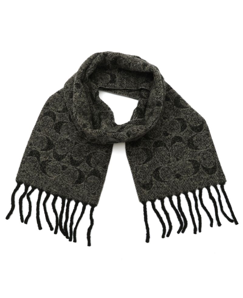 Signature-C Boucle Twill Muffler Scarf
