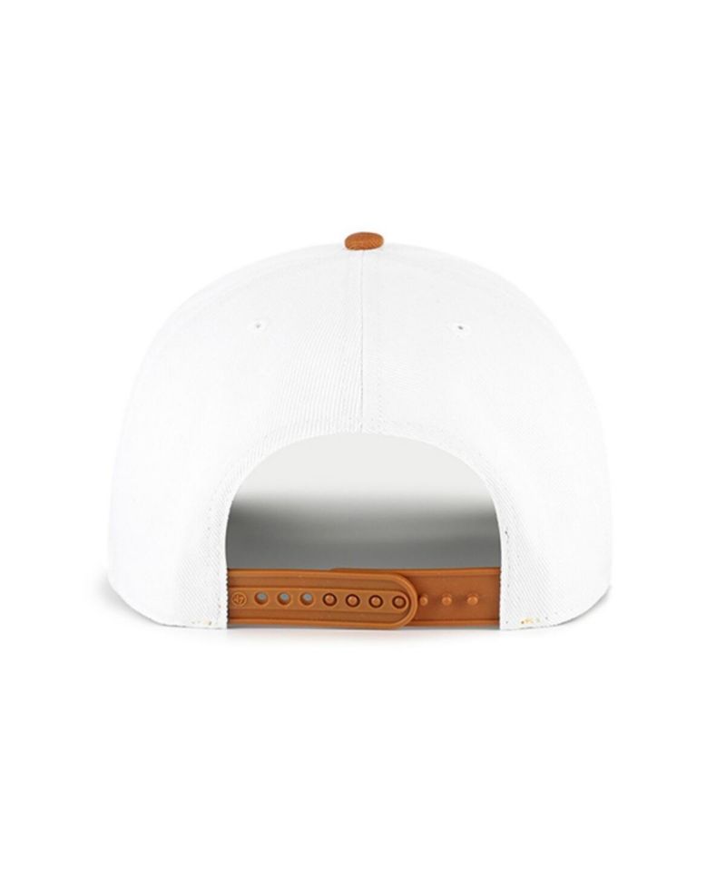 Men's White Texas Longhorns Prime Play Hitch Adjustable Hat