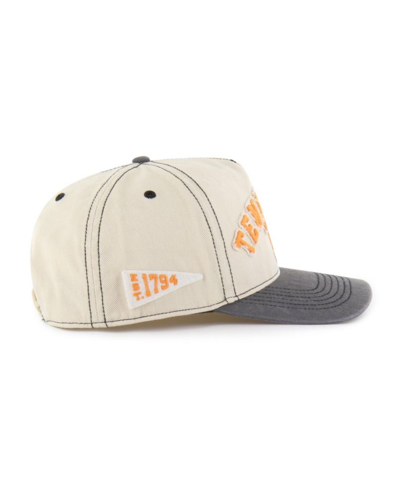 Men's and Women's '47 Tan/Black Tennessee Volunteers Well-Worn Calderwood Hitch Adjustable Hat