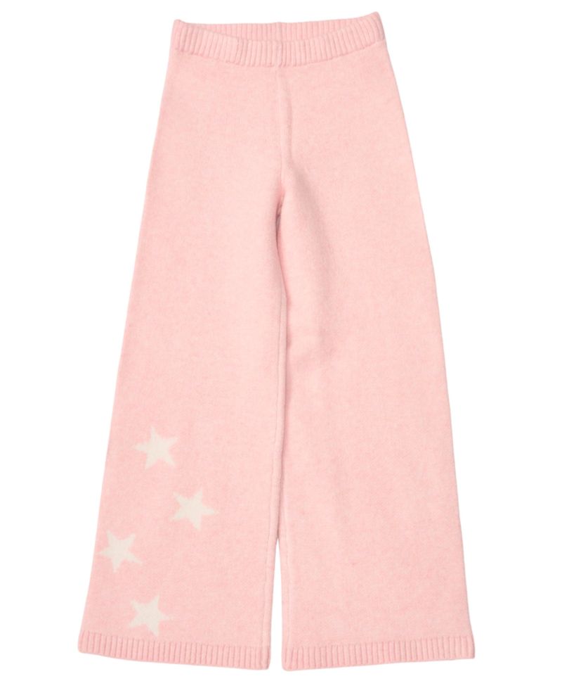Girls' 7-16 Star-Print Wide-Leg Pants