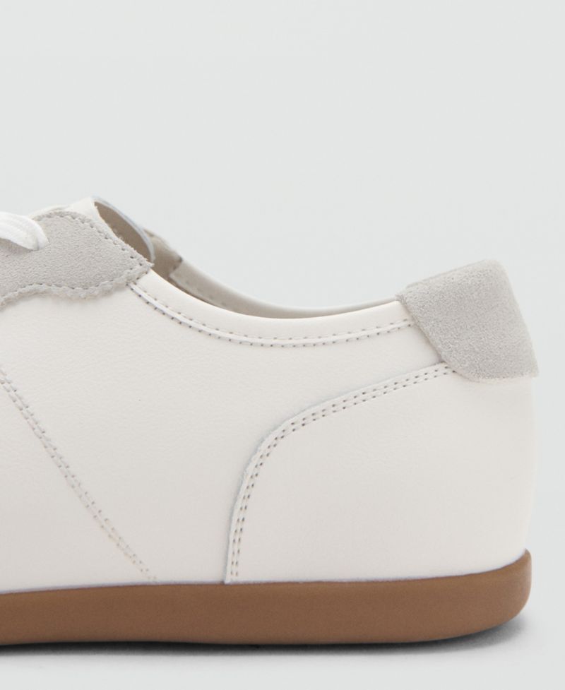 Men's Leather Mixed Sneakers