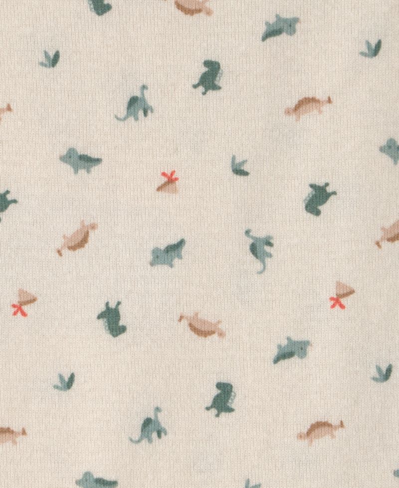Baby Boys' Dinosaur Print Short-Sleeve Bodysuits, 5-Pack