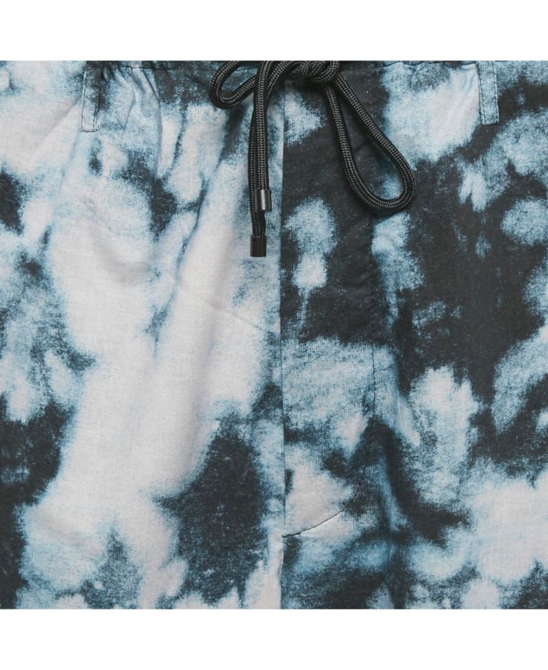 Men's Abstract Print Cotton Shorts