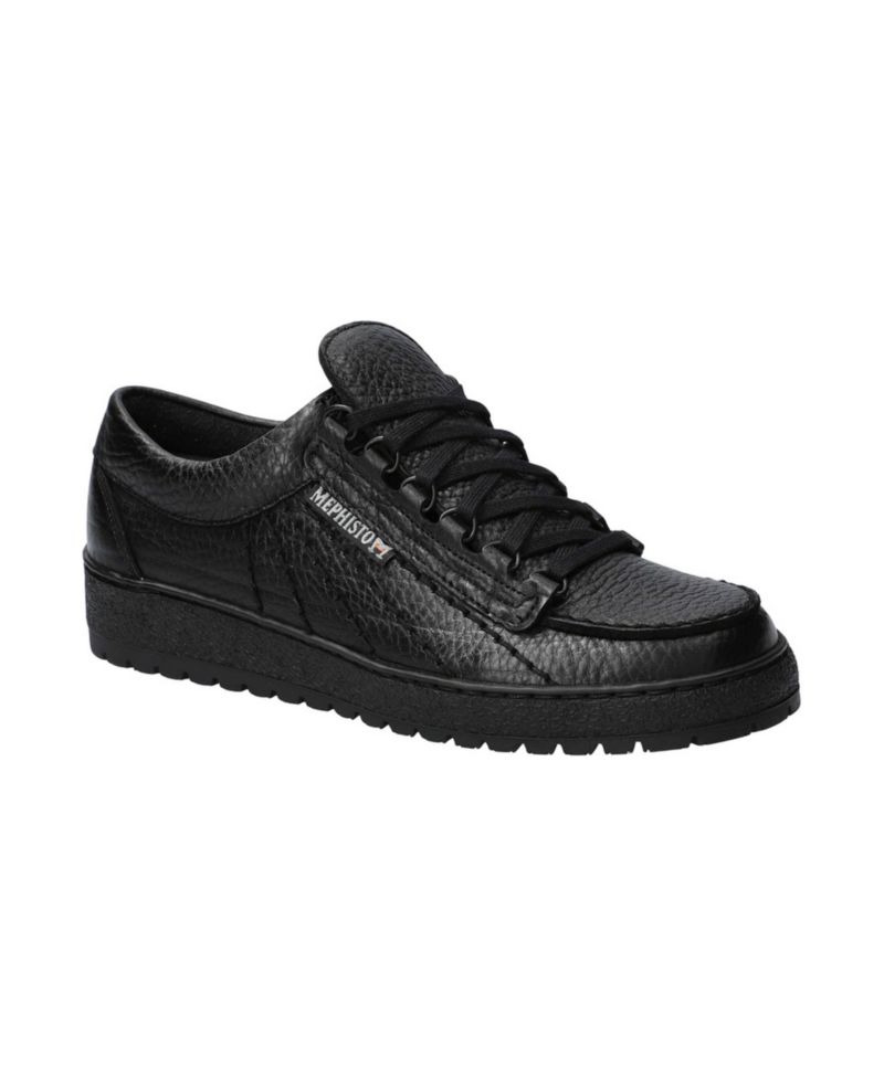 Men's Rainbow Leather-Suede Sneakers
