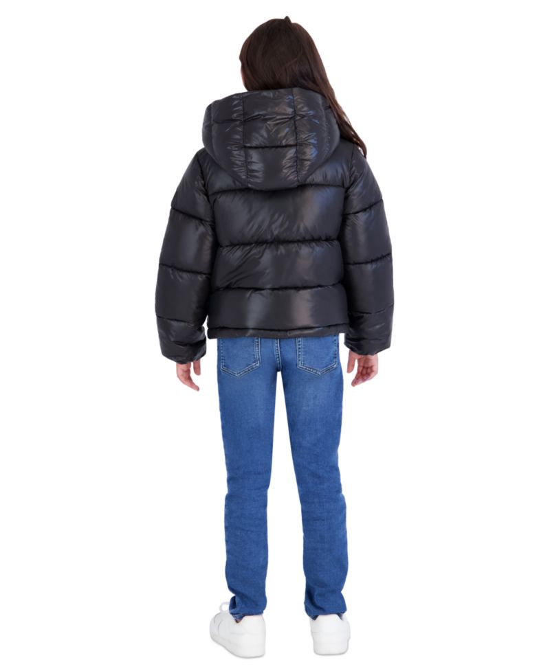 Girls' 5-16 Heavy Weight Long-Sleeve Puffer Jacket