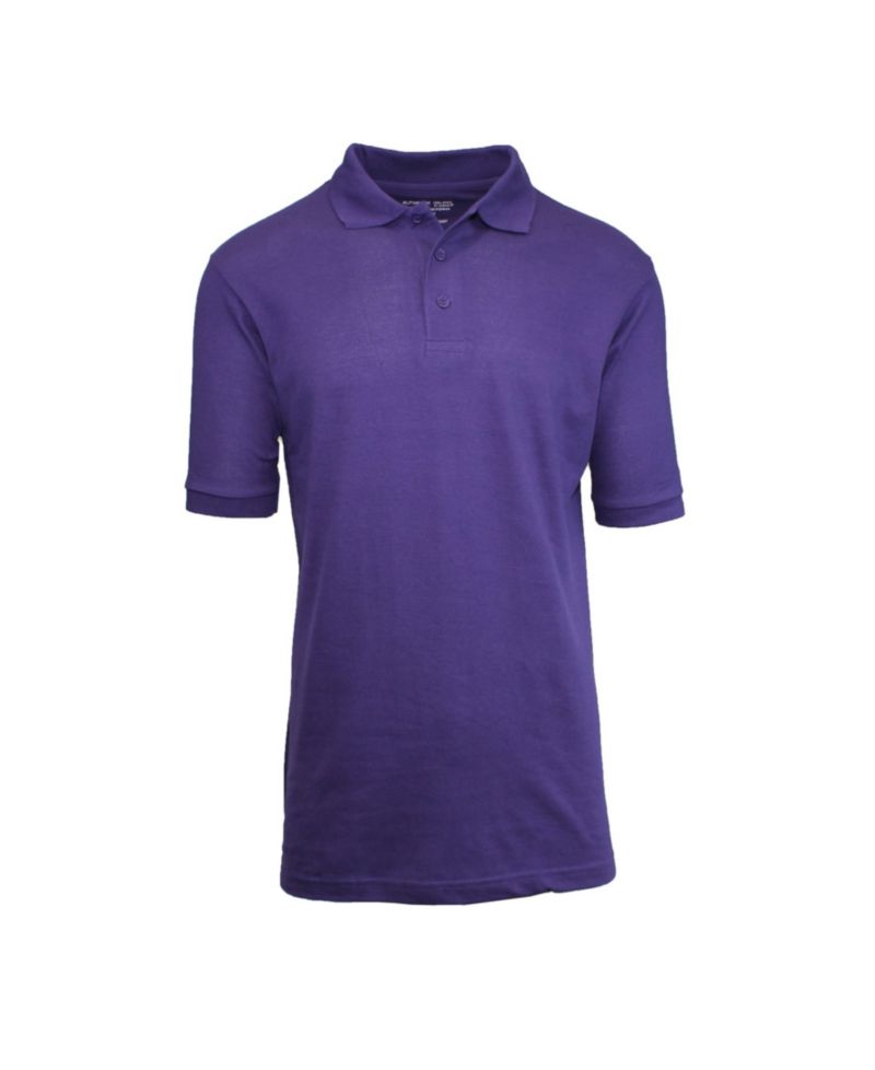 Men's Short Sleeve Pique Polo Shirts