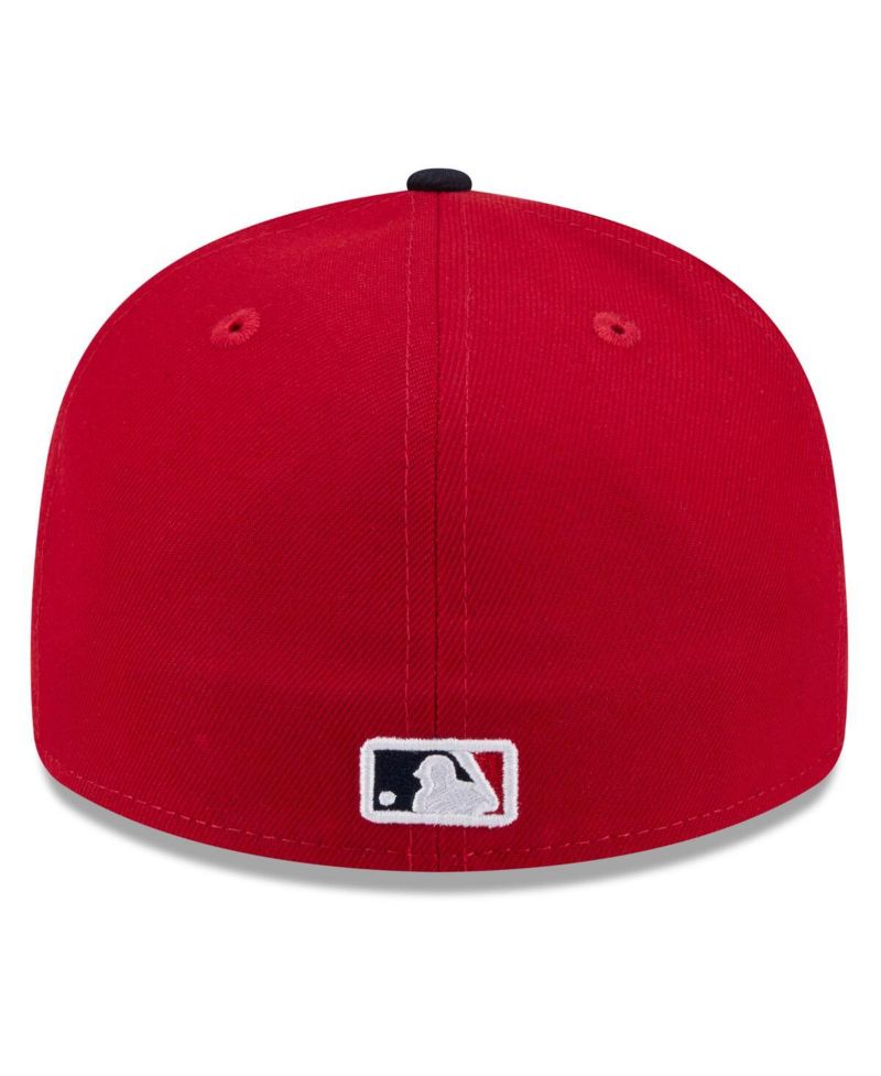 Men's Red/Navy Boston Red Sox 2026 Spring Training Low Profile 59FIFTY Fitted Hat