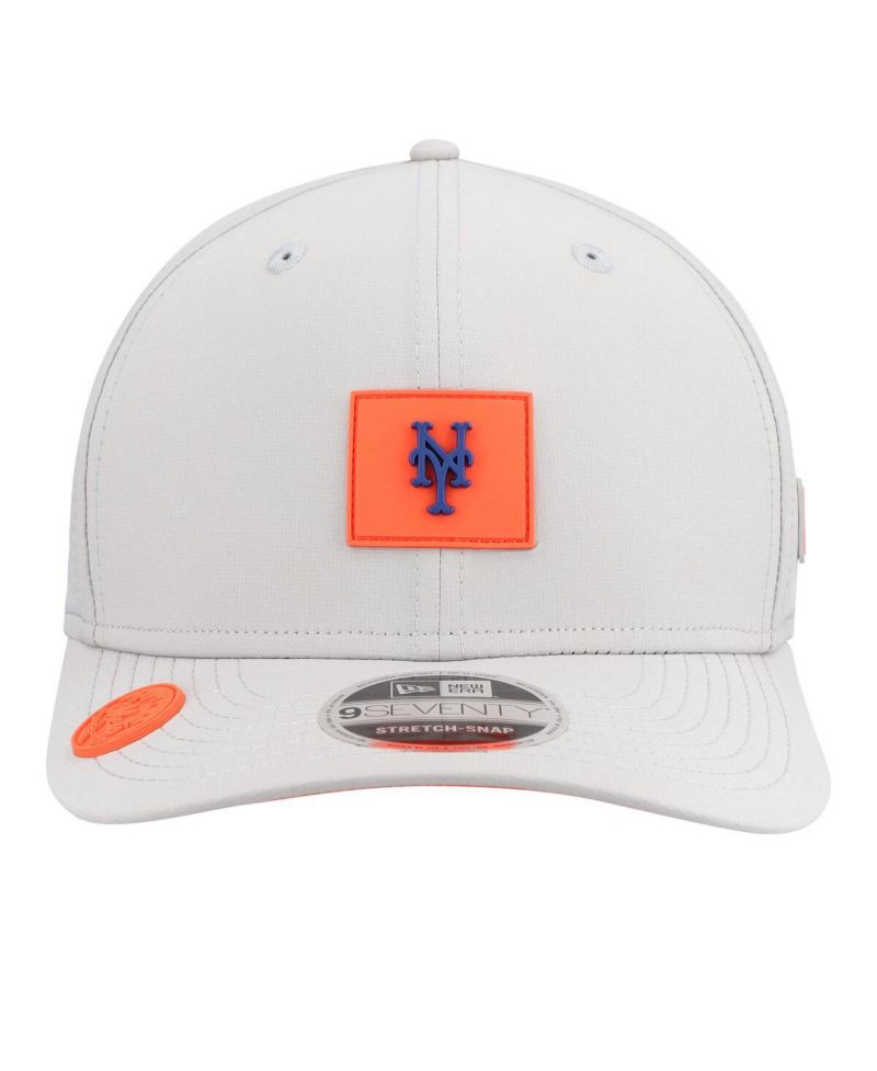 Men's Gray New York Mets 2026 Clubhouse 9SEVENTY Adjustable Hat