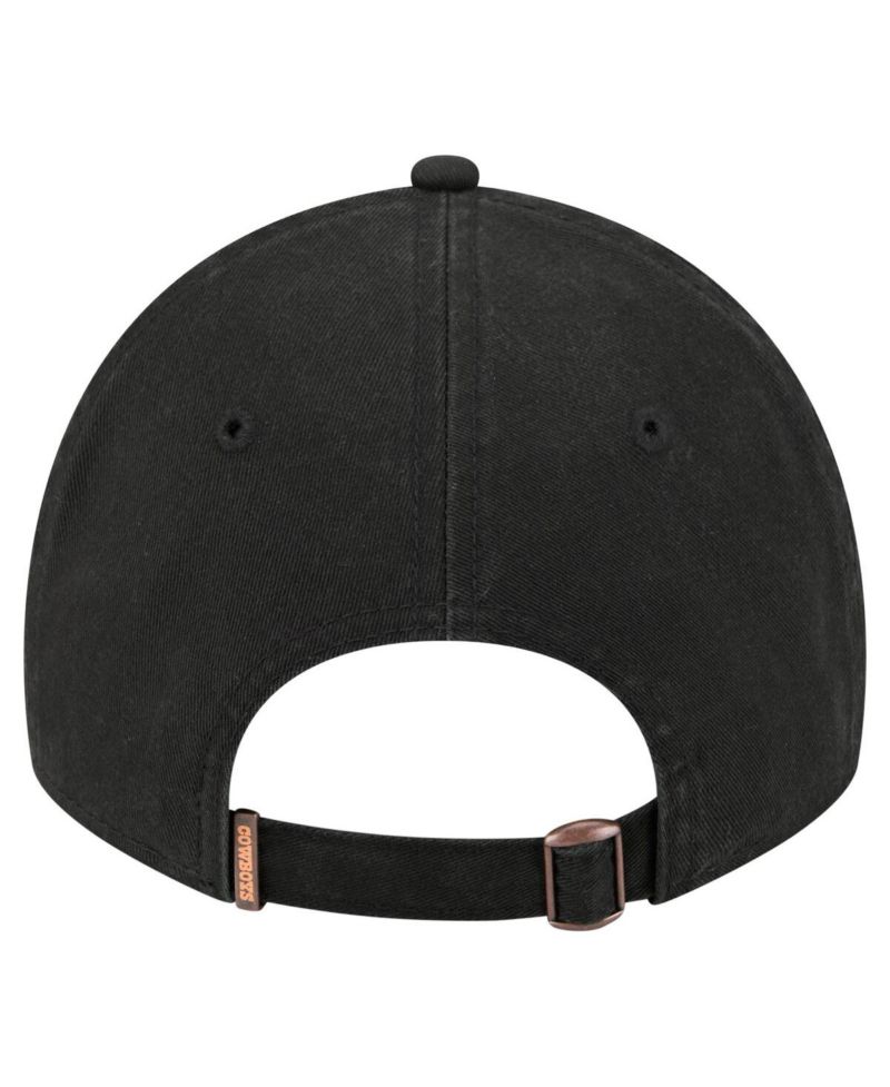 Men's Black Dallas Cowboys Stamp 9TWENTY Adjustable Hat