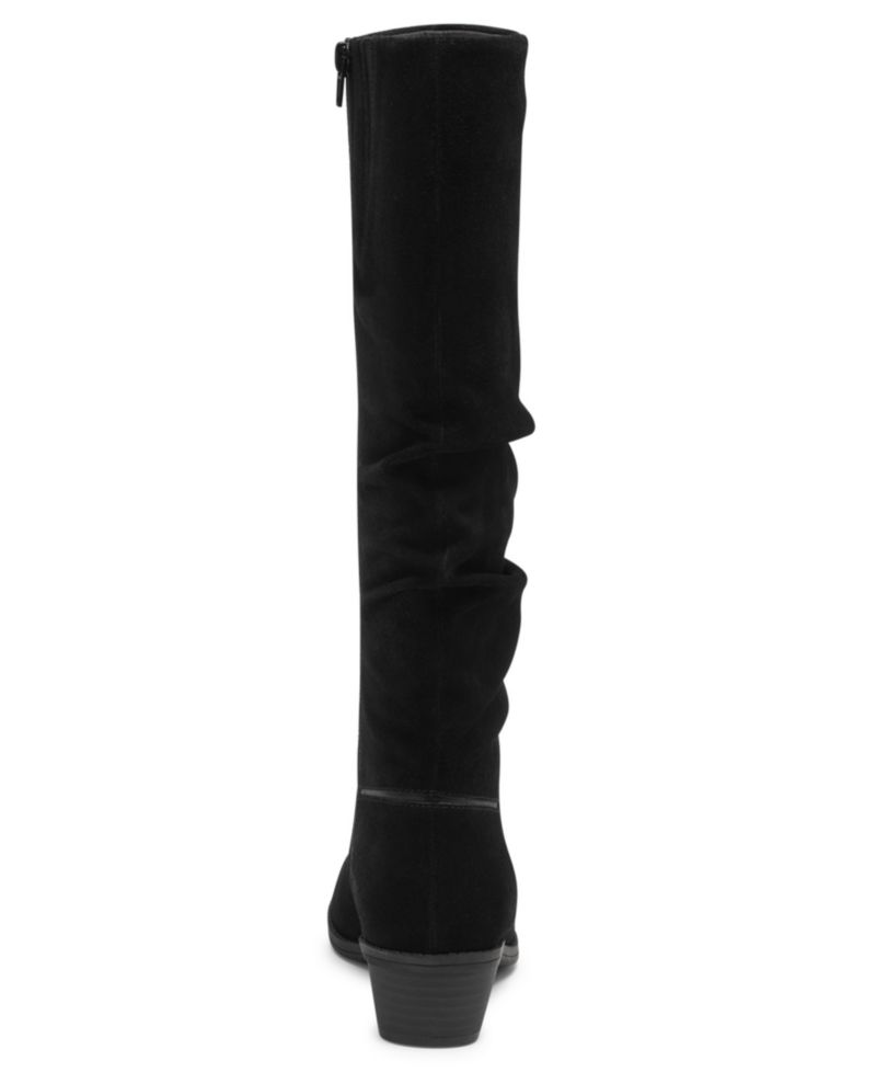 Women's Danyelle Rose Knee-High Square Toe Suede Boots