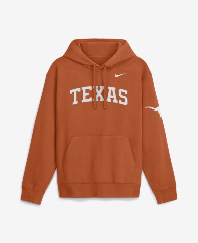 Men's Texas Orange Texas Longhorns 2026 Sideline Club Fleece Hoodie