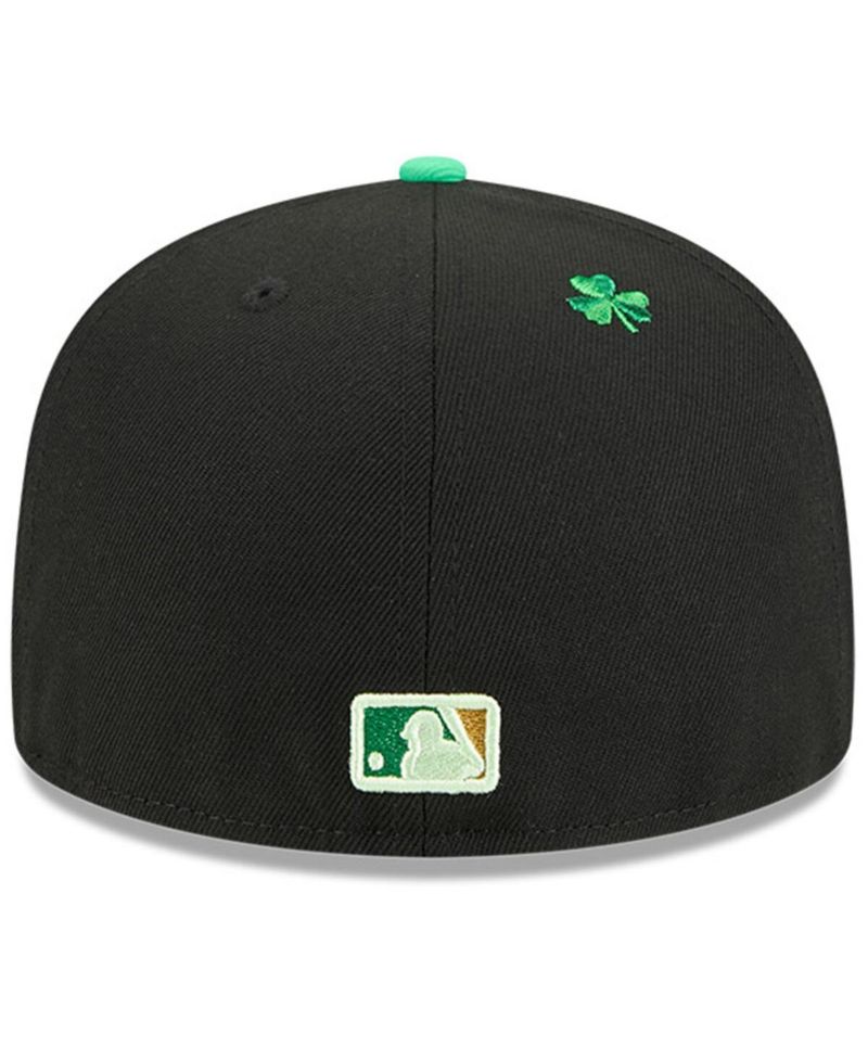 Men's Black Chicago Cubs 2026 St. Patrick's Day 59FIFTY Fitted Hat