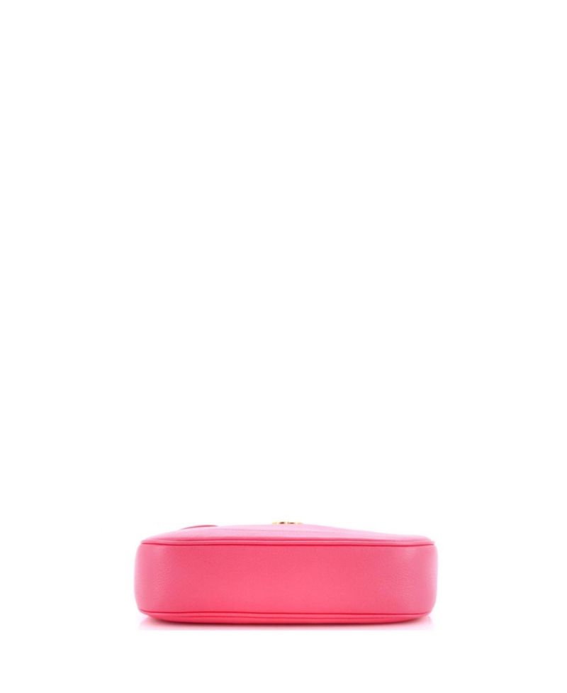 Small Aphrodite Zip Shoulder Bag Leather
